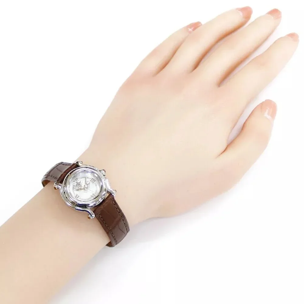 Chopard Happy sports Watches 27/8245-30 Stainless Steel diamond white shell used